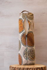 2er-Set Kissenbezug - Bolster & Halbmond- oder Meditationskissen (rund) "Wild Thing"