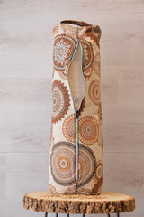 2er-Set Kissenbezug - Bolster & Halbmond- oder Meditationskissen (rund) "Harmony"