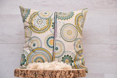 Mandalakissen "Green Bliss" mit Kapokfüllung