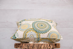 Mandalakissen "Green Bliss" mit Kapokfüllung