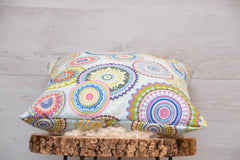 Mandalakissen "Sky Blue" mit Kapokfüllung