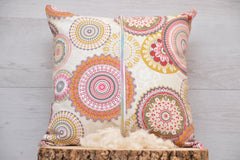 Mandalakissen "Relaxation" mit Kapokfüllung