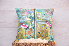 Mandalakissen "Ganesha" aus Baumwolle mit Kapokfüllung