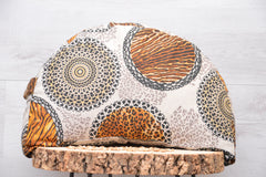 2er-Set Yogakissen (halbmond/rund) & Bolster mit Bio Dinkelspelzen "Wild Thing"