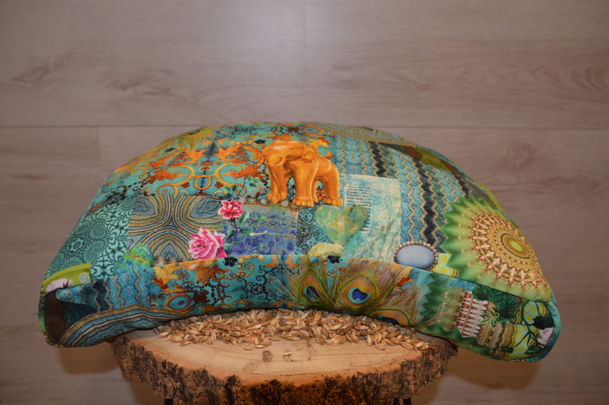 Halbmondkissen " Ganesha "